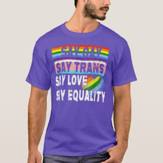 Camiseta Flórida Gay Diz que Gay diz que Trans fica orgulho