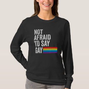 Camiseta Flórida Gay não tem medo de dizer Direitos Gay do 