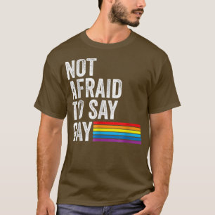Camiseta Flórida Gay não tem medo de dizer Direitos Gay do 