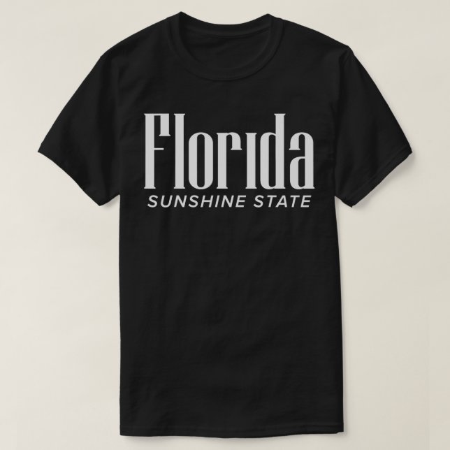 Camiseta Florida Gifts  FL Graphic Tees For Women Sunshine  (Frente do Design)