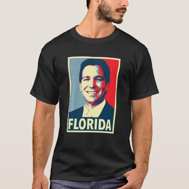 Camiseta Florida Gov Ron Desantis (Frente)