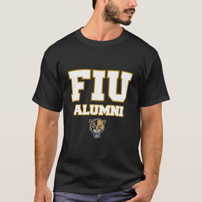 Camiseta Flórida Internacional Fiu Panthers Alumni (Frente)
