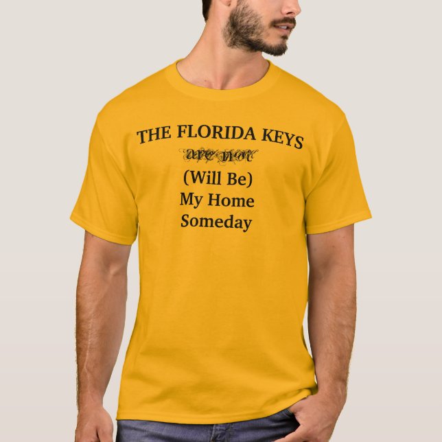 Camiseta FLORIDA KEYS Lar Um Dia (Frente)