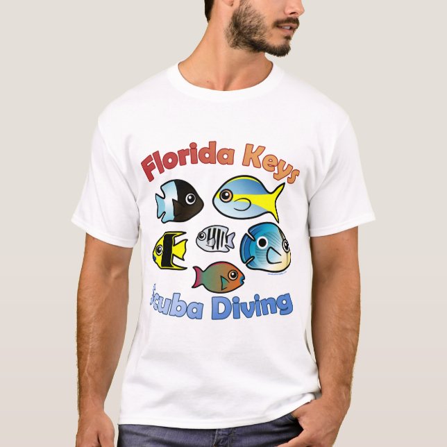 Camiseta Florida Keys Scuba Diving (Frente)