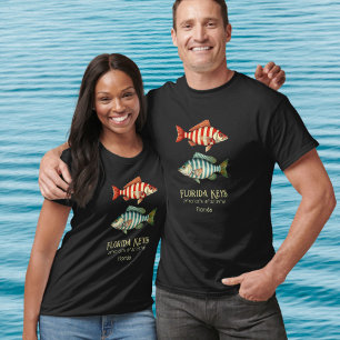 Camiseta Flórida Keys: vestuário de pesca náutico
