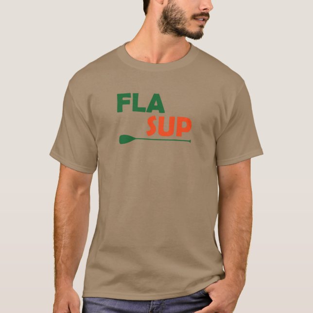 Camiseta Flórida Levante-se remando (Frente)