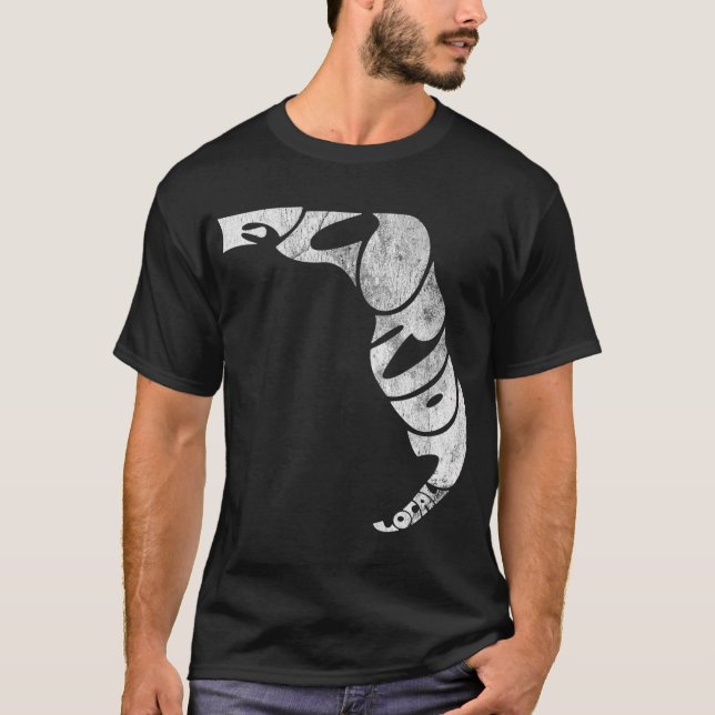 Camiseta Flórida Local em darks (Frente)