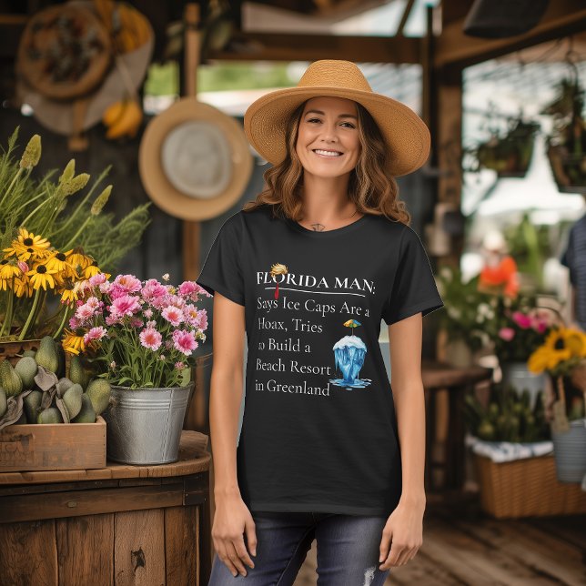 Camiseta Florida Man Iceberg Beach Resort Women (Criador carregado)
