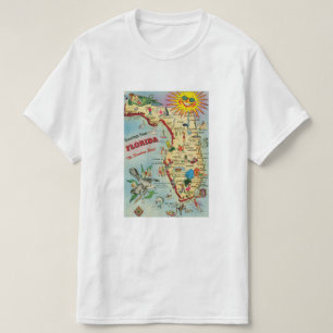 Camiseta Flórida Map T Shirt
