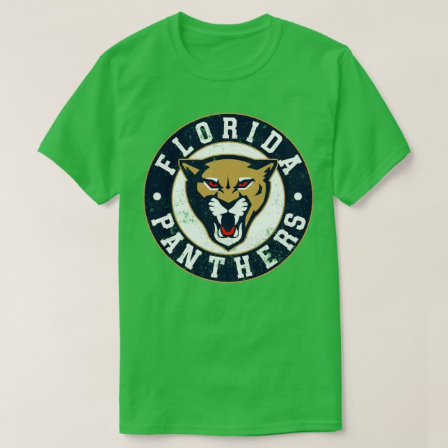 Camiseta Flórida Panthers Vintage TShirt 9 (Frente do Design)
