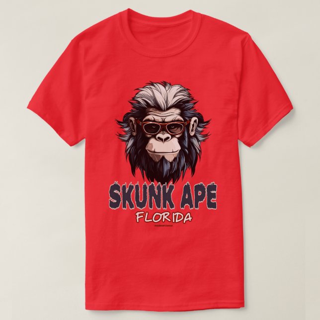Camiseta Florida Skunk Ape (Frente do Design)