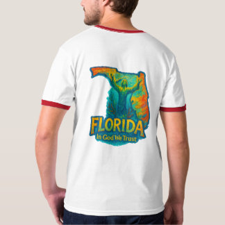 Camiseta Florida State Artistic T-Shirt – Oil Paint Brush-