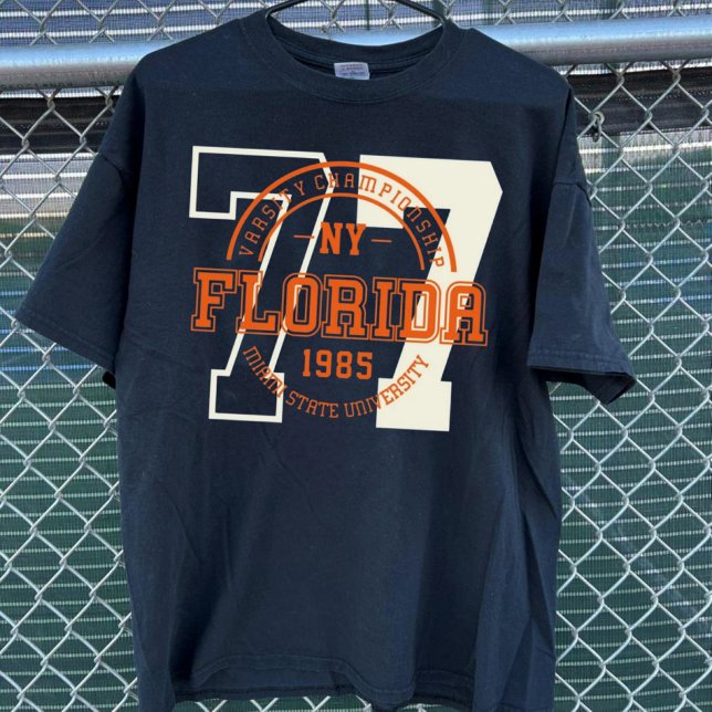 Camiseta Florida State Miami college university varsity (Criador carregado)