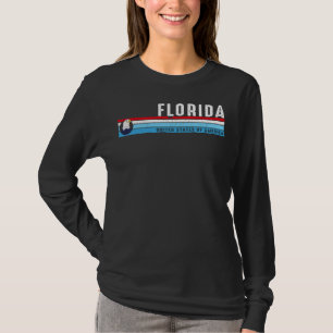 Camiseta Flórida Sunshine State Est 1845 Vintage Classic Re