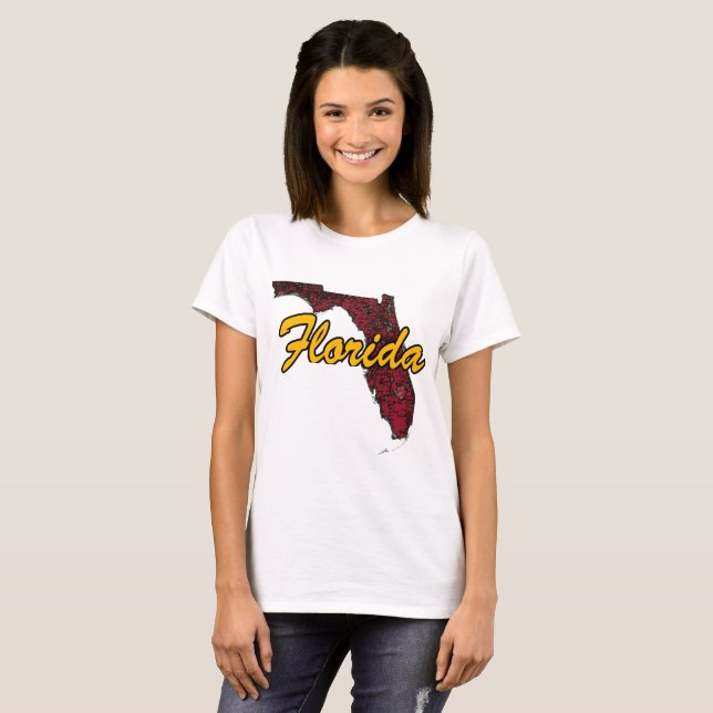 Camiseta Flórida T-Shirt (Frente Completa)
