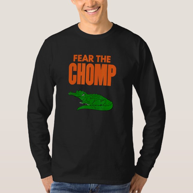 Camiseta Flórida Teme O Gerador De Chomp (Frente)