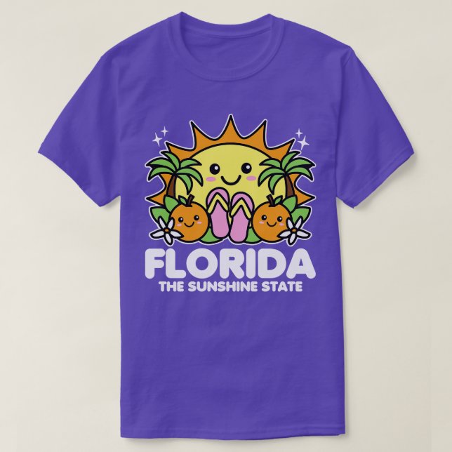 Camiseta Florida The Sunshine State (Frente do Design)