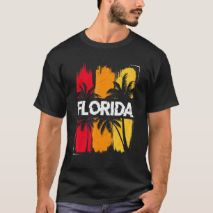 Camiseta Florida Vintage Retro Tropical Summer FL Miami Flo