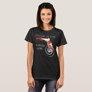 Camiseta Flórida vs Irma, Flórida ganha