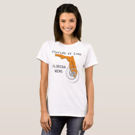 Camiseta Flórida vs Irma, Flórida Vence