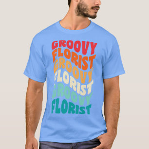 Camiseta Florist Vintage Retro 60s 70s 80s Vibes