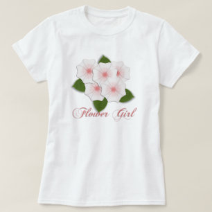 Camiseta Florista da flor de cerejeira do KRW