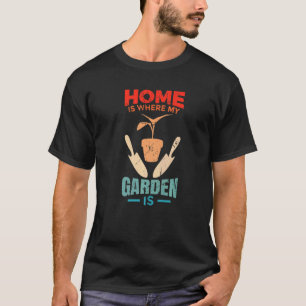 Camiseta Florista Dizendo Por Uma Questão De Plantação E Ja