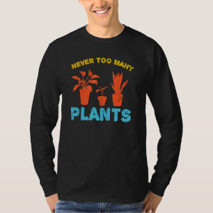 Camiseta Florista Dizendo Por Uma Questão De Plantação E Ja