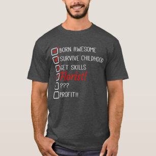 Camiseta Florista Engraçado - Piada Humor