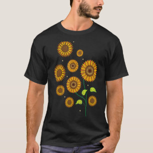 Camiseta Florista Hippie Floricultor Vintage Amarelo Girass