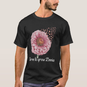 Camiseta Florista Nascido Para Crescer Jardineiro Floral Zí