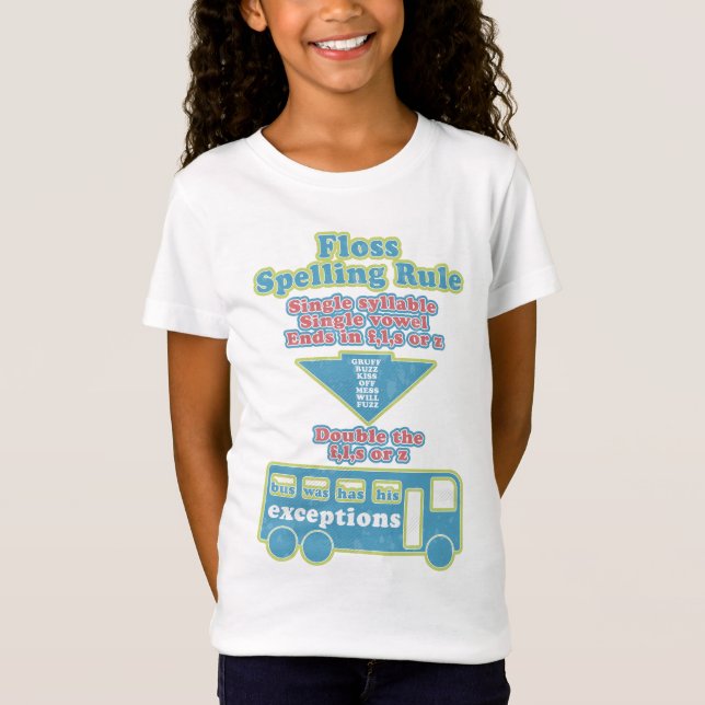 Camiseta Florule Fonds Learning English Language (Frente)