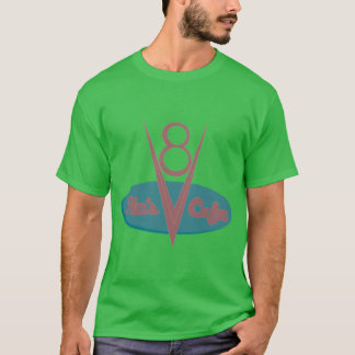 Camiseta flos v8 café