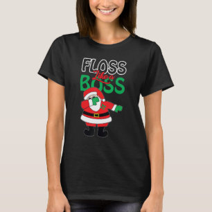 Camiseta Floss Como Um Papai Noel Floss Pijama De Natal