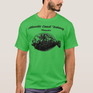 Camiseta Flounder Fish Fisherman