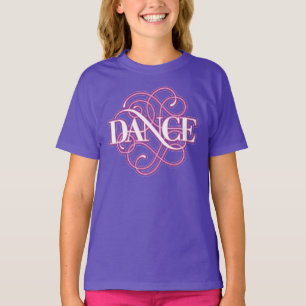 Camiseta Flourish da dança