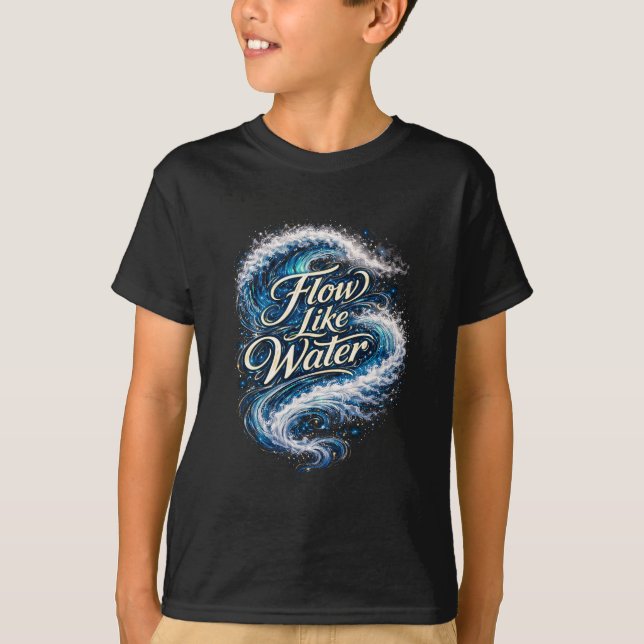 Camiseta Flow Like Water (Frente)