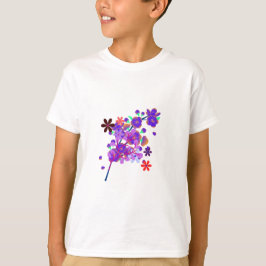 Camiseta Flower and Leaf Art - Botanical Garden 