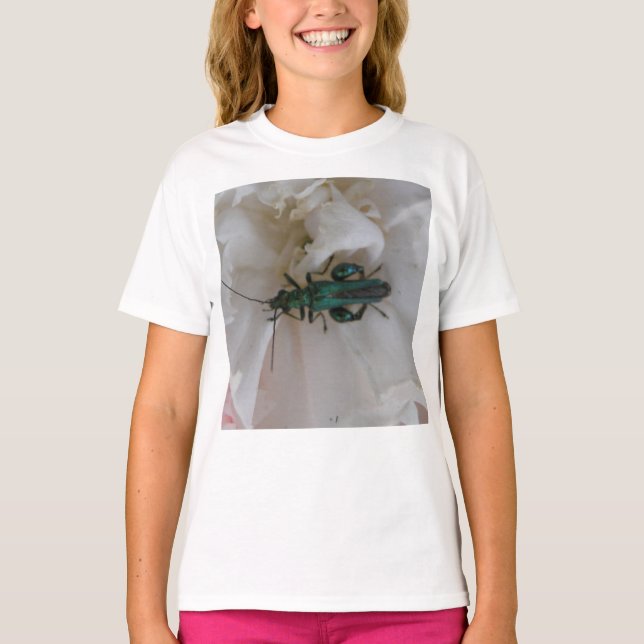 Camiseta Flower Beetle Kids T Shirt (Frente)