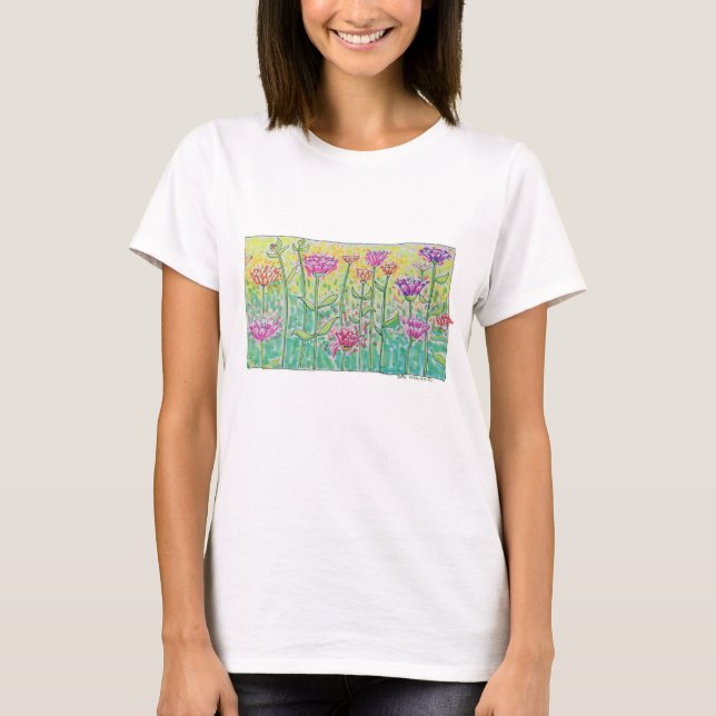 Camiseta Flower Field (Frente)