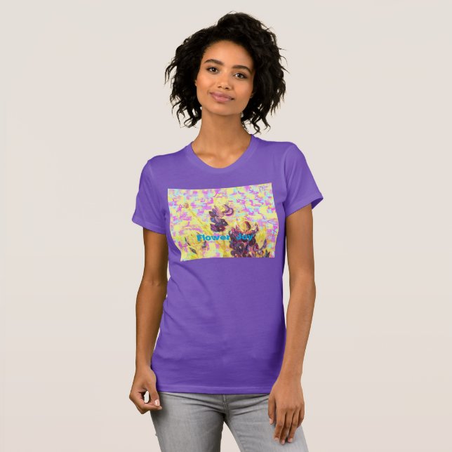 Camiseta Flower Joy (Frente Completa)