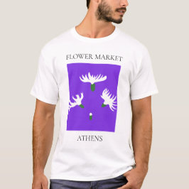 Camiseta Flower Market - Athens