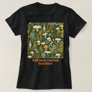 Camiseta Flower Mushroom Floral Cottagecore, Nature Lover