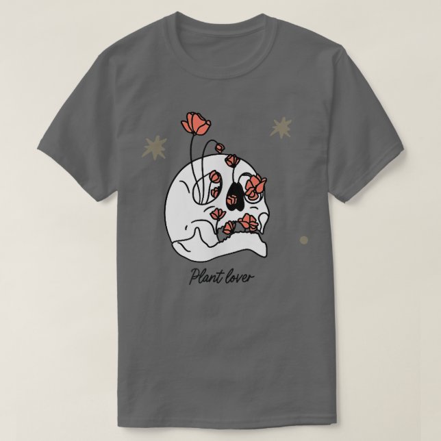 Camiseta Flower  pot design for plant lover  (Frente do Design)