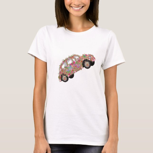 Camiseta Flower power (Frente)