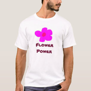 Camiseta flower power
