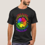Camiseta Flower Rainbow Human Black Lives Rights Science Lg<br><div class="desc">Flower Rainbow Human Black Vive Rights Science Lgbt Pride.</div>