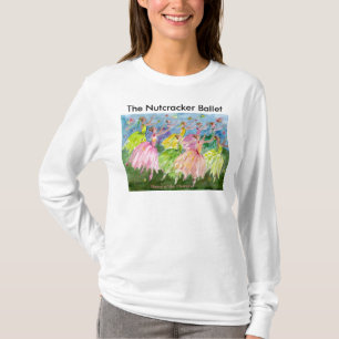 Camiseta flowerdancers., o balé do Nutcracker