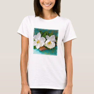 Camiseta Flowers   Magnolia Flower