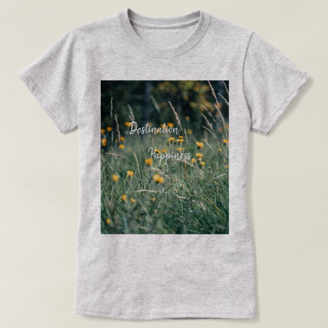 Camiseta Flowers T-Shirt (Image created by grok) (Frente do Design)